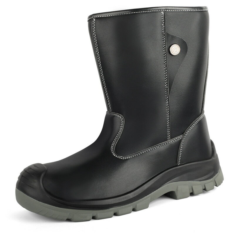 防水安全靴 作業靴 セーフティーシューズ 蒸れない靴 軽量 鋼先芯 耐滑 耐油 釘踏み抜き防止 男女兼用 通気 工事現場 23.0cm-28.0cm