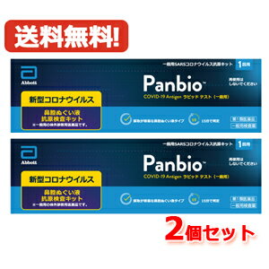 【第1類医薬品】2個セット【メール便対応・送料無料！】販売元：大正製薬　PanbioTM COVID-19 Antigen..