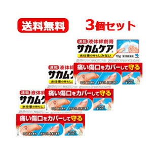 6/1限定！最大400円OFFクーポン！さらに全品ポイント2倍！サカムケアa　10g×3個セット