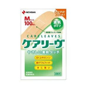 【ニチバン】ケアリーヴ（ケアリーブ）Mサイズ　100枚