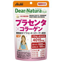 【商品説明】 ・国内工場生産 ・3粒にプラセンタエキス換算4015mgとコラーゲン1000mgを配合。さらにビタミンC、B1、B2、B6をプラスしました。 ・ハリのある毎日を過ごしたい方へおすすめのサプリメントです。 ・無香料・無着色 保存料無添加 ・栄養機能食品 ＜ビタミンC、ビタミンB1、ビタミンB2、ビタミンB6＞ ・1日3粒が目安 成分 豚コラーゲンペプチド、豚プラセンタエキス末、ビタミンC、セルロース、ステアリン酸カルシウム、セラック、V．B6、V．B1、ヒアルロン酸 内容量 180粒 【区分】日本製・栄養機能食品 【メーカー】アサヒグループ食品株式会社 商品に関するお問い合わせ 受付時間 10：00-17：00(土・日・祝日を除く) 菓子、食品、健康食品、サプリメント、スキンケアなど:0120-630611 ミルク、ベビーフード、乳幼児用品専用:0120-889283 【広告文責】 株式会社エナジーTEL:0242-85-7380（平日10:00-17:00） 薬剤師：山内典子 登録販売者：山内和也