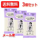【送料無料!メール便!】【お得な3個セット!】【レック】トイレに流せるボディシート無香料 女性用 12枚入女性向け