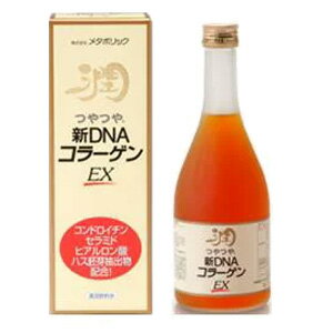 【メタボリック】　つやつや新DNAコラーゲンEX　500ml　 ■製品特長●コラーゲンペプチドとDNA核酸を中心に、セラミド、ヒアルロン酸、ハス胚芽エキス及びコンドロイチン、ビタミンC、ビタミンB群を配合。美容全体を考えた成分内容にし、美し...