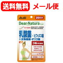 【アサヒグループ】【送料無料!メール便】ディアナチュラスタイル乳酸菌Xビフィズス菌20粒