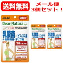【アサヒグループ】【送料無料!メール便】ディアナチュラスタイル乳酸菌Xビフィズス菌20粒×3個セット