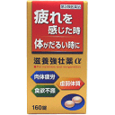 5/10限定!最大100%Pバック&全品2%OFFクーポン!【第3類医薬品】【送料無料!!】【同成分でお買い得!】滋養強壮薬α 160錠 【皇漢堂】