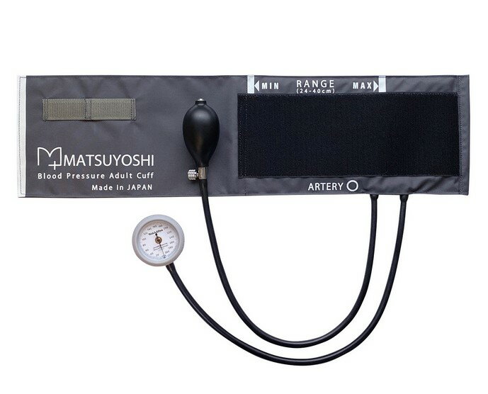 【マツヨシ】アネロイド血圧計MY-2380GR（グレー）