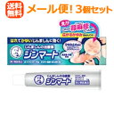 7/13〜7/15限定!全品2%OFFクーポン!【第2類医薬品】【メール便送料無料!3個セット】【ロート製薬】メンソレータム ジンマート 15g×3本塗布剤