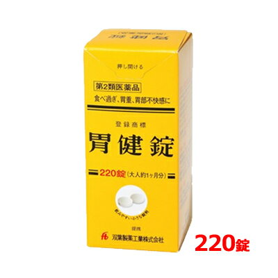 11月11日　終売品　金成【第2類医薬品】龍角散 胃健錠 220錠 イケンジョウ 錠剤二日酔 胸やけ はきけ 胃痛 食欲不振 胃腸薬のサムネイル