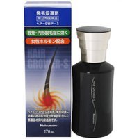 医薬品区分 一般用医薬品 薬効分類 毛髪用薬（発毛，養毛，ふけ，かゆみ止め用薬等） 製品名 ハツモール・ヘアーグロアーS 製品名（読み） ハツモールヘアーグロアーS 製品の特徴 ハツモール・ヘアーグロアーSはエストラジオール安息香酸エステル（女性ホルモン）を含む9種の有効成分の総合的な働きにより，若禿，生え際の薄毛，円形脱毛症，粃糠性脱毛症の他，発毛促進，脱毛の予防に効果を発揮する医薬品の発毛促進剤です。 頭皮の過剰な皮脂分泌を正常にし，毛細血管の働きが活性化され，毛乳頭細胞の賦活作用により，毛根部の障害を回復し，発毛を促進します。 使用上の注意 ■してはいけないこと （守らないと現在の症状が悪化したり，副作用・事故が起こりやすくなる） 次の部位には使用しないでください。 　（1）きず，湿疹あるいは炎症（発赤）等のある頭皮 　（2）頭皮以外 ■相談すること 1．次の人は使用前に医師，薬剤師又は登録販売者に相談してください。 　（1）妊婦又は妊娠していると思われる人 　（2）本人又は家族がアレルギー体質の人 　（3）薬や化粧品等によるアレルギー症状を起こしたことがある人 2．使用後，次の症状があらわれた場合は副作用の可能性があるので，直ちに使用を中止し，水又はぬるま湯で洗い流し，この添付文書を持って医師，薬剤師又は登録販売者に相談してください。 ［関係部位：症状］ 頭皮：発疹，発赤，はれ，かゆみ，かぶれ，痛み その他：悪心，頭痛 3．使用後，次の症状の持続又は増強が見られた場合には使用を中止し，水又はぬるま湯で洗い流して，この添付文書を持って医師，薬剤師又は登録販売者もしくは弊社（お客様相談室）に相談してください。 　（1）頭皮がふけ状（角層）にはがれる症状があらわれた場合 　（2）本剤の使用後によく手を洗っても，手（指先）が荒れる場合 効能・効果 若禿，粃糠性脱毛症，円形脱毛症。発毛促進，脱毛の予防，薄毛，生え際の薄毛。ふけ，かゆみ。病後・産後の脱毛 効能関連注意 用法・用量 下記の量を頭皮にふりかけ，指頭にてよくマッサージしてください。（マッサージ後はよく手を洗い流してください） ［1回量：1日の使用回数］ 適量（2～3mLが適当です）：2～3回 ※1回に多量に使うよりは，適量を毎日継続して使う方が効果的です。 用法関連注意 〈使用に際しては次の点に注意してください〉 1．アレルギー体質の方，皮膚の弱い方は，ご使用前に必ずパッチテスト（腕の内側のやわらかい部分に塗布し，48時間そのままにする）を行なってください。異常があらわれた時は使用しないでください。 2．本剤の使用により，白髪の方は髪の色が茶褐色になるため，白髪を保ちたい方は使用しないでください。 3．用法・用量を厳守してください。 4．洗髪後の使用は効果的ですが，湯上がり直後は発汗しやすいので，ほてりをさましてから使用してください。 5．小児に使用する場合には保護者の指導監督のもとに使用させてください。 6．目に入らないように注意してください。万一，目に入った場合には，すぐに水又はぬるま湯で洗ってください。 　なお，症状が重い場合には眼科医の診療を受けてください。 7．液のついた手で，目など粘膜にふれると刺激があるので，手についた液は，よく洗い落としてください。 8．本剤は頭皮のみに使用し，飲まないでください。 成分分量 100g中 成分 分量 エストラジオール安息香酸エステル 0.001g ジフェンヒドラミン塩酸塩 0.2g ピリドキシン塩酸塩 0.03g トコフェロール酢酸エステル 0.009g パントテン酸カルシウム 0.3g サリチル酸 2.6g ヒドロコルチゾン 0.0016g レゾルシン 3g ヒノキチオール 0.26g 添加物 l-メントール，トウガラシチンキ，1,3-ブチレングリコール，グリセリン，ポリオキシエチレンヒマシ油，pH調節剤，香料，エタノール 保管及び取扱い上の注意 1．小児の手の届かない所に保管してください。 2．直射日光の当たらない湿気の少ない涼しい所に密栓して保管してください。 3．誤用をさけ，品質を保持するため，他の容器に入れかえないでください。 4．火気に近づけないでください。 5．アルコールなどで溶けるおそれのあるもの（メガネのわく，化学繊維，プラスチック類，塗装面等），床，家具等につかないようにしてください。 6．洗面化粧台，壁，床や衣類等に付着したままにしておくと，シミになる場合があるので，すぐに洗い流すかあるいはふきとってください。特に壁紙やクッションフロアー等は本剤が浸透し，シミになりますので注意してください。 　（本剤は微黄色のため，使用時に液が飛び散っても分かりにくいので，注意してください） 7．本剤使用後にかいた汗で，衣類，帽子等がシミになる場合があるので，注意してください。 8．整髪料およびヘアスプレーは，本剤を使用した後に使用してください。ヘアカラー後に使用する場合は，衣類や枕カバー等への色移りが起こりやすくなることがあるので，注意してください。 9．パーマ・ヘアカラー直後は頭皮が敏感になっているため，施術後の本剤使用に際しては，注意してください。 10．本剤は外装に記載されている使用期限内に使用してください。 消費者相談窓口 会社名：株式会社田村治照堂 住所：〒546-0035　大阪市東住吉区山坂3-6-15 問い合わせ先：お客様相談室 電話：06-6622-6482 受付時間：月曜日～金曜日　9：00～17：00（祝日を除く） その他：TEL06-6622-5501　 製造販売会社 （株）田村治照堂 添付文書情報 会社名：株式会社田村治照堂 住所：大阪市東住吉区山坂3-6-15 販売会社 会社名：株式会社田村治照堂 住所：大阪市東住吉区山坂3-6-15 添付文書情報 剤形 液剤 リスク区分等 日本製　第「2」類医薬品広告文責　株式会社エナジー　0242-85-7380 文責：株式会社エナジー　登録販売者　山内和也 医薬品販売に関する記載事項はこちら 使用期限：使用期限まで1年以上あるものをお送りいたします。