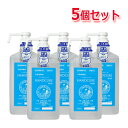 5/10限定!最大100%Pバック&全品2%OFFクーポン!送料無料・5個セット 指定医薬部外品【小堺製薬】ハンドキュールBZ60(本体)1000mL ポンプ付...