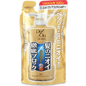 【ロート製薬】デ・オウ薬用スカルプケアコンディショナー320g　つめかえ用【デオウ】【DEOU】 ニオイ対策