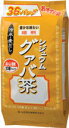 山本漢方　お徳用　ガァバ茶 グアバ葉をベースに10種類の素材をブレンドした、美味しく風味豊かなシジュウムグアバ茶です。 グアバ葉の原産地は熱帯アメリカで、昔スペイン人によって世界各地に広められ、日本でも沖縄、 鹿児島地方の一部にて栽培されています。 煮出してお飲み頂けるほか、冷水出しでもお飲み頂けます。 お召し上がり方 煮出しの場合：沸騰したお湯、約400ccの中へ1パックを入れ、約3分間以上充分に煮出し、お飲みください。アイスの場合：上記のとおり煮出したあと、湯冷ましをして、空の大型ペットボトル又は、ウォーターポットに入れ替え、冷蔵庫に保存してください。冷ましますと容器の底にうま味の成分(アミノ酸等)が見えることがありますが、安心してください。冷水だしの場合：ウォーターポットの中へ、1パックを入れ、水約300cc-500ccを注ぎ、冷蔵庫に保管、約30-40分後冷水グァバ茶になります。 原材料 シジュウムグァバ葉、 はとむぎ、 はぶ茶、 ウーロン茶、 玄米、 大豆(遺伝子組換えではありません)、 プアール茶、 桑の葉、 バナバ葉、 どくだみ 用量 8g×36包 販売元 山本漢方製薬株式会社 広告責文 （有）河内屋エナジー　0241-42-2200