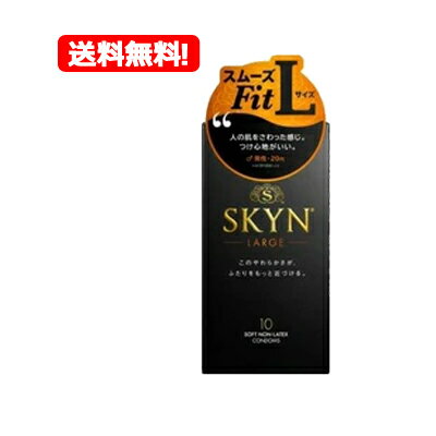 メール便・送料無料!不二ラテックス SKYNラージ10個入りskyn(スキン) premium SKYN10個 skyn10個SKYNラージ skyn ラージ