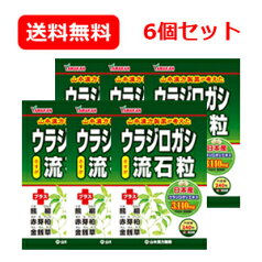 メール便 送料無料 6個セット【山本漢方】ウラジロガシ　流石粒（さすが粒）240粒×6個うらじろがし 6個セット