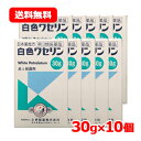 【第3類医薬品】小堺製薬 白色ワセリン 30g 送料無料 10個セット