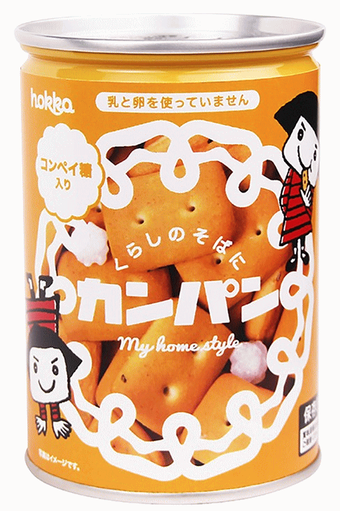 【北陸製菓】 【hokkaのカンパン】 保存缶　110g 非常食　保存食　乾パン・お菓子　防災