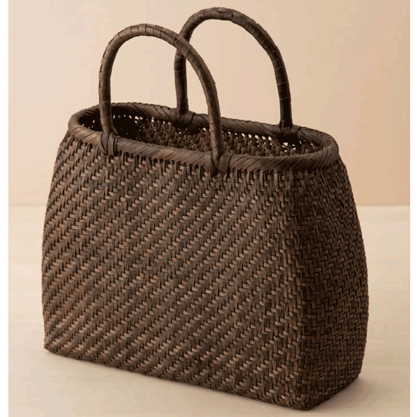 【お取り寄せ商品】【かごや】 くるみ かごバッグ レディース くるみ籠 (丸/中/極細/あじろ編) (お取り寄せ商品になります、1週間ほどお時間いただく場合があります。)