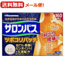 【第3類医薬品】【メール便!送料無料!】【久光製薬】サロンパスサロンパスツボコリパッチ 160枚