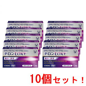 ナロンLoxy 　ナロンロキソプロフェン 医薬品区分 一般用医薬品 薬効分類 解熱鎮痛薬 承認販売名 ナロンLoxy 製品名 ナロンLoxy 製品名（読み） ナロンロキシー 製品の特徴 ◆ナロンLoxyは，1回1錠の素早く溶ける錠剤で，痛みに速く効きます。◆解熱鎮痛成分ロキソプロフェンナトリウム水和物が痛みや熱の原因となる物質プロスタグランジンを抑え，痛みに優れた効果を発揮します。◆体内で吸収されてから活性型に変化し効果を発揮する胃への負担が少ない成分です。◆眠くなる成分を含んでいません。 使用上の注意 ■してはいけないこと（守らないと現在の症状が悪化したり，副作用が起こりやすくなります） 1．次の人は服用しないでください　（1）本剤又は本剤の成分によりアレルギー症状を起こしたことがある人。　（2）本剤又は他の解熱鎮痛薬，かぜ薬を服用してぜんそくを起こしたことがある人。　（3）15歳未満の小児。　（4）医療機関で次の治療を受けている人。　　胃・十二指腸潰瘍，肝臓病，腎臓病，心臓病　（5）医師から赤血球数が少ない（貧血），血小板数が少ない（血が止まりにくい，血が出やすい），白血球数が少ない等の血液異常（血液の病気）を指摘されている人。　（6）出産予定日12週以内の妊婦。2．本剤を服用している間は，次のいずれの医薬品も服用しないでください　他の解熱鎮痛薬，かぜ薬，鎮静薬3．服用前後は飲酒しないでください4．長期連続して服用しないでください　（3〜5日間服用しても痛み等の症状が繰り返される場合には，服用を中止し，医師の診療を受けてください） ■相談すること 1．次の人は服用前に医師，歯科医師又は薬剤師に相談してください　（1）医師又は歯科医師の治療を受けている人。　（2）妊婦又は妊娠していると思われる人。　（3）授乳中の人。　（4）高齢者。　（5）薬などによりアレルギー症状を起こしたことがある人。　（6）次の診断を受けた人。　　気管支ぜんそく，潰瘍性大腸炎，クローン病，全身性エリテマトーデス，混合性結合組織病　（7）次の病気にかかったことがある人。　　胃・十二指腸潰瘍，肝臓病，腎臓病，血液の病気2．服用後，次の症状があらわれた場合は副作用の可能性があるので，直ちに服用を中止し，この説明書を持って医師，歯科医師又は薬剤師に相談してください　（1）本剤のような解熱鎮痛薬を服用後，過度の体温低下，虚脱（力が出ない），四肢冷却（手足が冷たい）等の症状があらわれた場合。　（2）服用後，消化性潰瘍，むくみがあらわれた場合。　　また，まれに消化管出血（血を吐く，吐き気・嘔吐，腹痛，黒いタール状の便，血便等があらわれる），消化管穿孔（消化管に穴があくこと。吐き気・嘔吐，激しい腹痛等があらわれる），小腸・大腸の狭窄・閉塞（吐き気・嘔吐，腹痛，腹部膨満等があらわれる）の重篤な症状が起こることがあります。その場合は直ちに医師の診療を受けてください。　（3）服用後，次の症状があらわれた場合。 　　［関係部位：症状］　　皮膚：発疹・発赤，かゆみ　　消化器：腹痛，胃部不快感，食欲不振，吐き気・嘔吐，腹部膨満，胸やけ，口内炎，消化不良　　精神神経系：眠気，しびれ，めまい，頭痛　　循環器：血圧上昇，動悸　　その他：胸痛，倦怠感，顔面のほてり，発熱，貧血，血尿 　　まれに下記の重篤な症状が起こることがあります。　　その場合は直ちに医師の診療を受けてください。　　［症状の名称：症状］　　ショック（アナフィラキシー）：服用後すぐに，皮膚のかゆみ，じんましん，声のかすれ，くしゃみ，のどのかゆみ，息苦しさ，動悸，意識の混濁等があらわれる。　　血液障害：のどの痛み，発熱，全身のだるさ，顔やまぶたのうらが白っぽくなる，出血しやすくなる（歯茎の出血，鼻血等），青あざができる（押しても色が消えない）等があらわれる。　　皮膚粘膜眼症候群（スティーブンス・ジョンソン症候群），中毒性表皮壊死融解症，多形紅斑：高熱，目の充血，目やに，唇のただれ，のどの痛み，皮膚の広範囲の発疹・発赤，水疱が皮膚の赤い部分にあらわれる等が持続したり，急激に悪化する。　　腎障害：発熱，発疹，尿量の減少，全身のむくみ，全身のだるさ，関節痛（節々が痛む），下痢等があらわれる。　　うっ血性心不全：全身のだるさ，動悸，息切れ，胸部の不快感，胸が痛む，めまい，失神等があらわれる。　　間質性肺炎：階段を上ったり，少し無理をしたりすると息切れがする・息苦しくなる，空せき，発熱等がみられ，これらが急にあらわれたり，持続したりする。　　肝機能障害：発熱，かゆみ，発疹，黄疸（皮膚や白目が黄色くなる），褐色尿，全身のだるさ，食欲不振等があらわれる。　　横紋筋融解症：手足・肩・腰等の筋肉が痛む，手足がしびれる，力が入らない，こわばる，全身がだるい，赤褐色尿等があらわれる。　　無菌性髄膜炎：首すじのつっぱりを伴った激しい頭痛，発熱，吐き気・嘔吐等があらわれる。（このような症状は，特に全身性エリテマトーデス又は混合性結合組織病の治療を受けている人で多く報告されている。）　　ぜんそく：息をするときゼーゼー，ヒューヒューと鳴る，息苦しい等があらわれる。3．服用後，次の症状があらわれることがあるので，このような症状の持続又は増強が見られた場合には，服用を中止し，この説明書を持って医師又は薬剤師に相談してください　口のかわき，便秘，下痢4．1〜2回服用しても症状がよくならない場合（他の疾患の可能性も考えられる）は服用を中止し，この説明書を持って医師，歯科医師又は薬剤師に相談してください 効能・効果 頭痛・歯痛・抜歯後の疼痛・咽喉痛・耳痛・関節痛・神経痛・腰痛・筋肉痛・肩こり痛・打撲痛・骨折痛・ねんざ痛・月経痛（生理痛）・外傷痛の鎮痛，悪寒・発熱時の解熱 用法・用量 症状があらわれた時，次の量をなるべく空腹時をさけて水又はぬるま湯で服用してください。 ［年齢：1回量：服用回数］成人（15歳以上）：1錠：1日2回まで＊ただし,再度症状があらわれた場合には3回目を服用できます。　服用間隔は4時間以上おいてください。15歳未満：服用しないこと 用法関連注意 （1）定められた用法・用量を厳守してください。（2）錠剤の取り出し方　錠剤の入っているPTPシートの凸部を指先で強く押して裏面のアルミ箔を破り，取り出して服用してください。（誤ってそのまま飲み込んだりすると食道粘膜に突き刺さる等思わぬ事故につながります） 成分分量 1錠中 成分 分量 内訳 ロキソプロフェンナトリウム水和物 68.1mg （無水物として60mg） 添加物 無水ケイ酸，D-マンニトール，ヒドロキシプロピルセルロース，クロスポビドン，アセスルファムK，スクラロース，レモン油，黄色5号，ステアリン酸Mg 保管及び取扱い上の注意 （1）直射日光の当たらない湿気の少ない涼しい所に保管してください。（2）小児の手の届かない所に保管してください。（3）他の容器に入れ替えないでください。（誤用の原因になったり品質が変わることがあります）（4）使用期限を過ぎた製品は服用しないでください。なお，使用期限内であっても，開封後は6ヵ月以内に服用してください。（品質保持のため） 消費者相談窓口 会社名：大正製薬株式会社連絡先：お客様119番室電話：03-3985-1800 受付時間：8：30〜17：00（土，日，祝日を除く） 製造販売会社 大正製薬(株) 会社名：大正製薬株式会社住所：東京都豊島区高田3丁目24番1号 剤形 錠剤 リスク区分等 日本製・第1類医薬品 広告文責　株式会社エナジー　0120-85-7380 文責：株式会社エナジー　登録販売者　山内和也 【広告文責】 株式会社エナジー　0242-85-7380（平日10:00-17:00） 登録販売者　山内和也 薬剤師　山内典子 原産国・区分 日本・【第1類医薬品】 使用期限：使用期限まで1年以上あるものをお送りいたします。 医薬品販売に関する記載事項はこちら&nbsp;【必ずご確認ください】 薬事法改正により2014年6月12日から、第1類医薬品のご購入方法が変わります。 ・楽天市場にてご注文されても、第1類医薬品が含まれる場合、ご注文は確定されません。 ・ご注文後に、お客様へ「医薬品の情報提供メール」をお送りいたします。 ・お客様は、受信された「医薬品の情報提供メール」の内容をご確認後、2日以内にご返信下さい。 ※お客様からのご返信が無い場合や、第1類医薬品をご使用いただけないと判断した場合は、 第1類医薬品を含むすべてのご注文がキャンセルとなります。あらかじめご了承ください。 使用期限：使用期限まで1年以上あるものをお送りいたします。 ※折返しのメールを必ずご返信下さい。 2回目以降のお客様も必ずご返信下さい。 ※申し訳ございませんが、1週間以内にご返信が無い場合 ご注文をキャンセルさせていただきます。何卒ご了承ください。