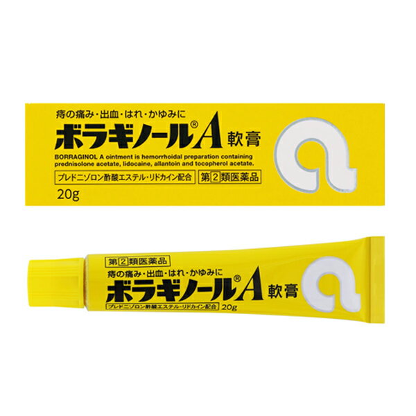 【第(2)類医薬品】ボラギノールA軟膏　20g　塗布剤