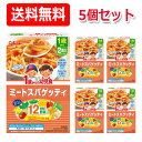 【江崎グリコ】【送料無料！】1歳からの幼児食　ミートスパゲッティ＜110g×2袋＞×5個セット