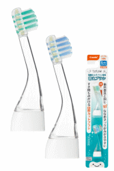 【コンビ】テテオ あてて磨くだけ 電動仕上げブラシ専用替えブラシ 2本入 【コンビ】テテオ あてて磨くだけ 電動仕上げブラシ専用替えブラシ 2本入