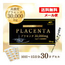お試しキャンペーン ! クーポン利用で1,300円 6/27まで【送料無料】 エナジー プラセンタ30000 30カプセル 10日〜15日分プラセンタ サプリメ...
