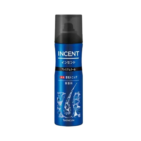 インセント 薬用育毛トニック 無香料 プレミアムクール 190g 医薬部外品 エアゾール 頭皮 保湿 髪
