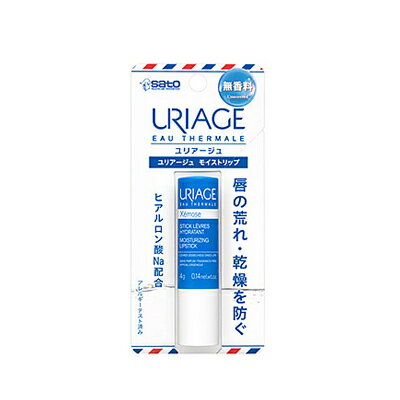 ユリアージュ 【佐藤製薬】URIAGE (ユリアージュ) モイストリップ 4g ＜無香料＞【リップクリーム】