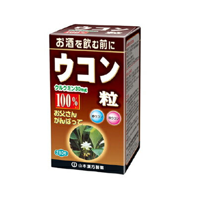 楽天やまちゃんショップ山本漢方　ウコン粒100％　250mg×280粒【fs2gm】【Be_3/4_1】