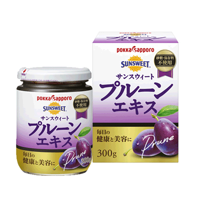 商品特長 なめらかでさっぱりとした後味、フルーティな香りが特長です。 砂糖、保存料不使用。こだわりの味と品質を表現したデザインへ、リニューアルされました！ 原材料 プルーン濃縮汁 栄養成分表示 100g当たり エネルギー　271kcal、たんぱく質　2.1g、脂質　0g、炭水化物　68.1g、糖質　63.1g、糖類　33.1g、食物繊維　5.0g、食塩相当量 　0.005-0.015g、カリウム　861mg、カルシウム　39mg、鉄　0.8mg、マグネシウム　45mg、ビタミンA　11-30μg 栄養成分 100g当たり リン　79mg 区分 日本製：食品 販売元 ポッカサッポロフード＆ビバレッジ　0120-855-071 広告文責 株式会社エナジー　0242-85-7380