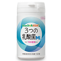 楽天やまちゃんショップ3つの乳酸菌M1（22.5g）90粒【ビーンスターク・マム】