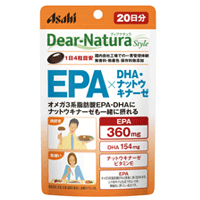 【アサヒフード】ディアナチュラ スタイル EPA×DHA・ナットウキナーゼ　80粒（20日分）