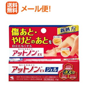 【第2類医薬品】【メール便送料無料！】【小林製薬】アットノンEX　ジェル　15gのサムネイル
