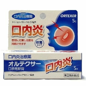 【第(2)類医薬品】【福地製薬】オルテクサー　口腔用軟膏　5g