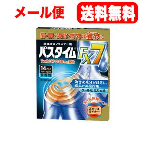 【第2類医薬品】【メール便！送料無料！】【祐徳薬品】パスタイムFX7　14枚