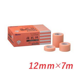 【ニトムズ】　優肌絆EasyCut　12mm×7m　3291【24巻】【1箱24本入り】