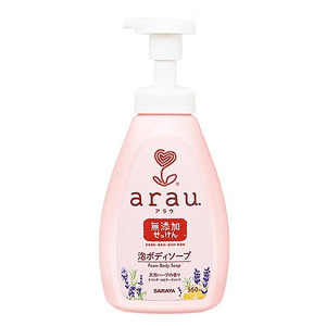 【サラヤ】arau.(アラウ)泡ボディソープ本体550ml