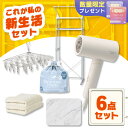 \ランドリールーム有効活用6点セット/ タオル フェイシャルタオル ドライヤー 速乾 バスマット 珪藻土 ラック ピンチハンガー アイリスオーヤマ * & 新生...