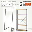 《最大300円offクーポン★暑さ対策フェア》【組立設置有】\スペパシリーズ 2点セット/ ラック 棚 収納棚 オープンラック ハンガーラック 洋服ラック おし...