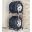 《最大3000円offクーポン★4日20時~4h》4WD・RV・SUV用 ステンレスタイヤラック KSL-710【家具】【収納術】 衣替え【送料無料】