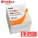 《最大300円offクーポン★暑さ対策フェア》日用消耗品 家庭紙 キッチンタオル 【12個】ワイプオール X80 クロスライク 4つ折り ワイプオール ワイパー...
