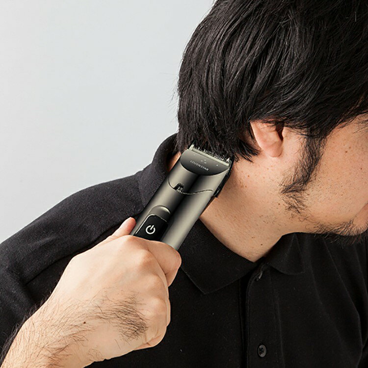 理美容家電 シェーバー バリカンデジタル充電交流式バリカン ガンメタル PR-969 ロゼンスター