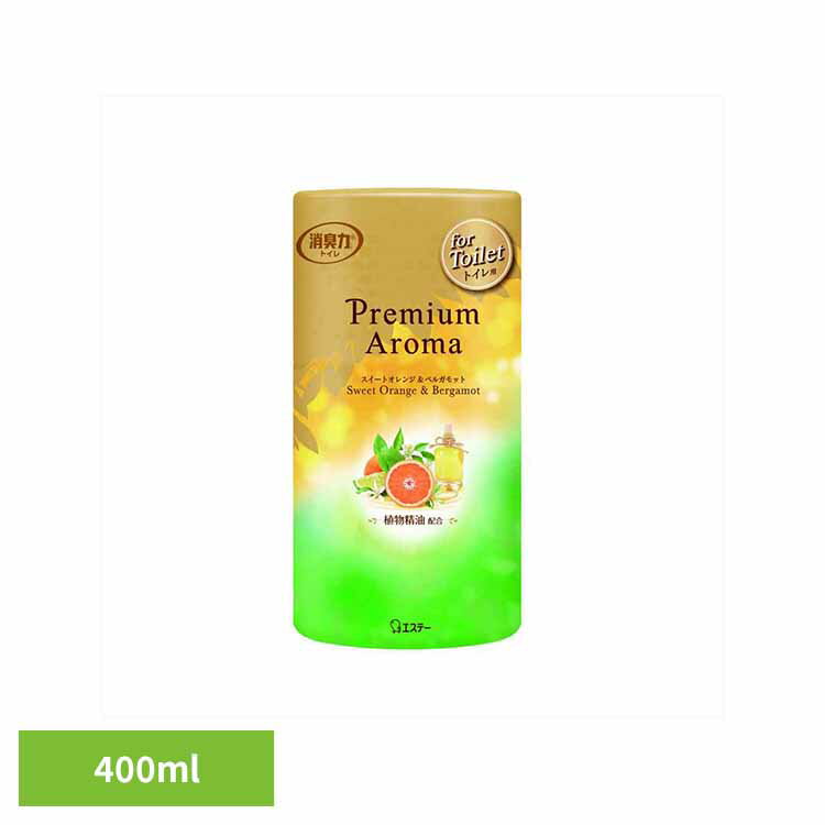乐天商城 - トイレの消臭力　Premium　Aroma　スイートオレンジ＆ベルガモット 50810トイレの消臭力PA 芳香消臭 トイレ用 エステー スイートオレンジ＆ベルガモット 置き型 プレミアムアロマ まとめ買い 消臭力 香り調節可能