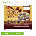 【6個】トリュフ&セピアート袋 ブルボン お菓子 チョコ 袋 個包装 トリュフ&セピアート 4種 個性派 ハイショコラ おやつ ブルボン