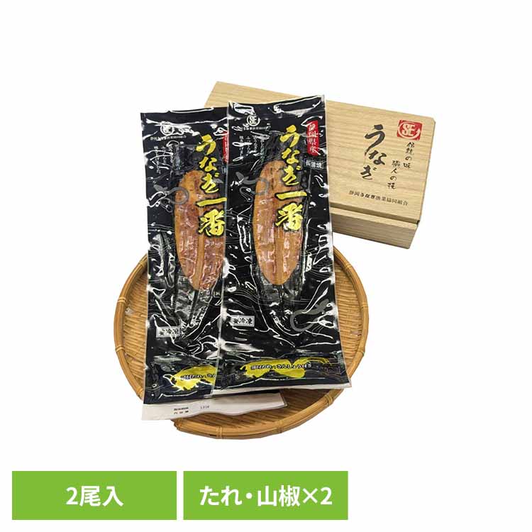 静岡うなぎ漁業協同組合　静岡県産うなぎ蒲焼2尾 うなぎ 静岡 蒲焼 長焼 グルメ お取り寄せ ギフト 贈答 冷凍 【TD】 【代引不可】