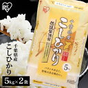 米 10kg 送料無料 令和5年産 こしひかり (5kg×2) 送料無料 低温製法米 精米 お米 10キロ コシヒカリ ご飯 コメ アイリスオーヤマ ごはん アイリスフーズ