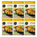 【6個】bibigo チヂミの素 ビビゴ 韓国 チヂミ 韓国料理 CJ 本場韓国 韓国食品 素 たれ付き セット bibigo