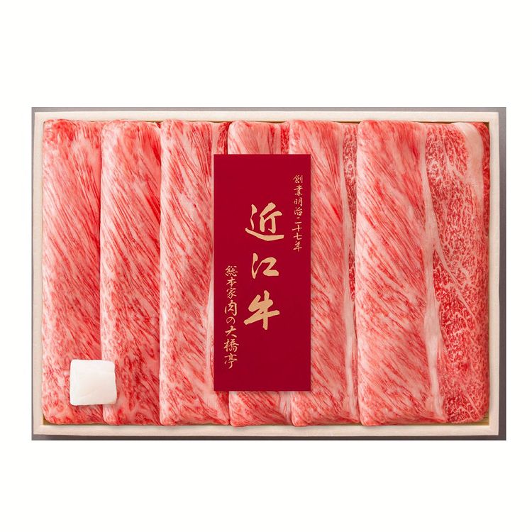 【冷凍】大橋亭近江牛肩ロースうす切り 650g 送料無料 歳暮 ギフト 肉 焼肉 牛肉 ロース 【TD】 【代引不可】